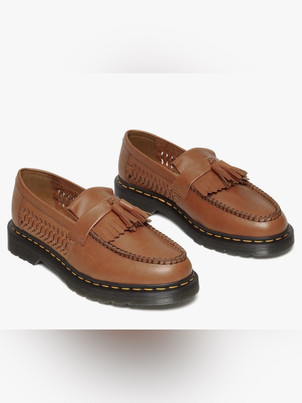 Dr. Martens Adrian Woven Tassel Loafers - Picture 2 of 9